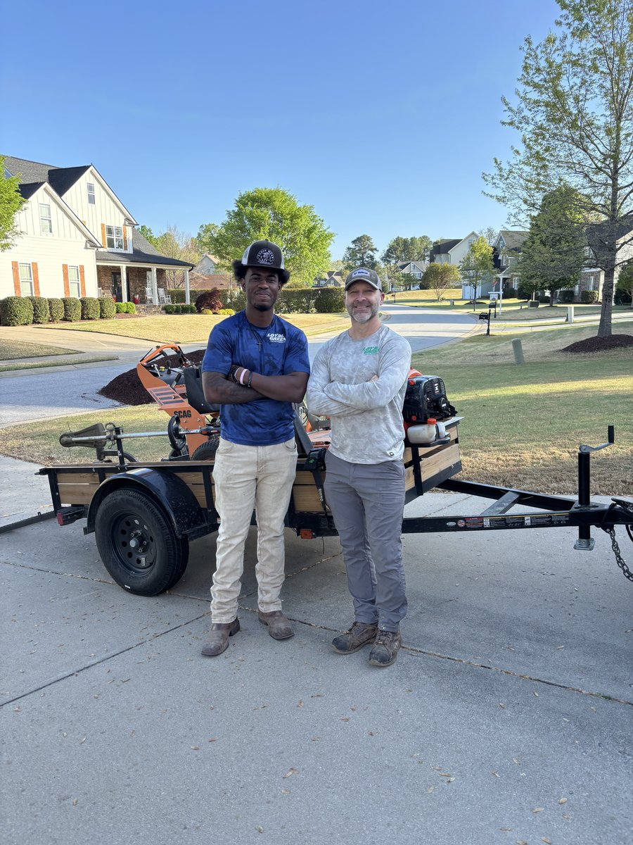 Jim and Isaiah — Loyal Green Lawn and Landscape